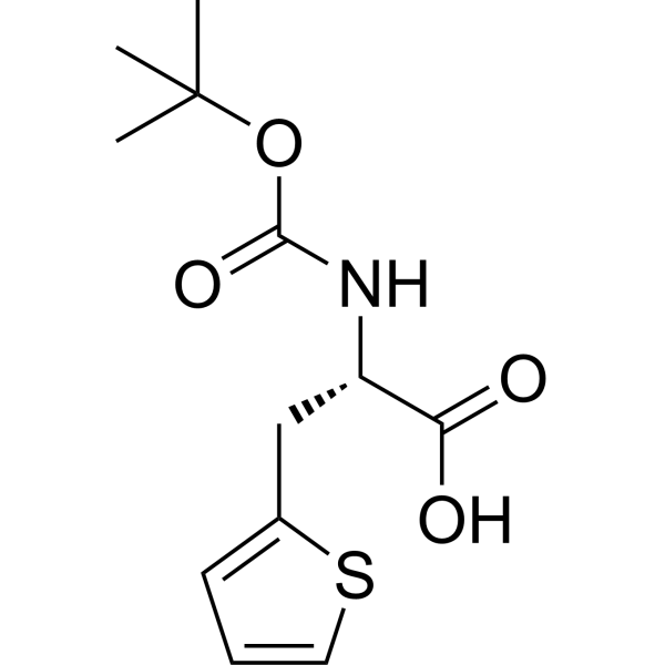 (S)-2-((tert-Butoxycarbonyl)amino)-3-(thiophen-2-yl)propanoic acid 56675-37-7